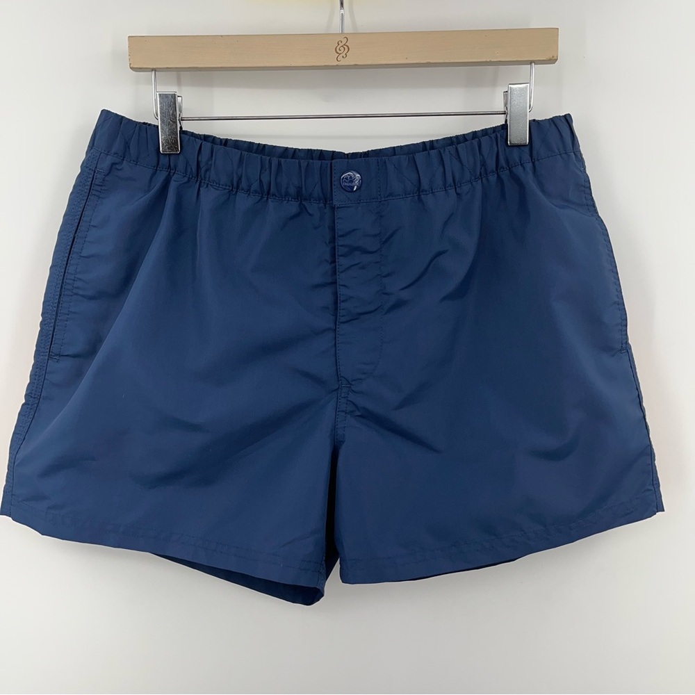 sundek XL swim bottoms men’s navy trunks 0384 suit drawstring liner lined - Picture 3 of 9